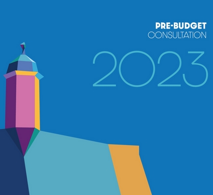 Pre Budget Consultation Logo 2023